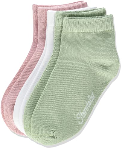 Sterntaler Baby - Mädchen Sneaker-söckchen 3er-pack Bambus Söckchen, Zartrosa, 23/26 EU