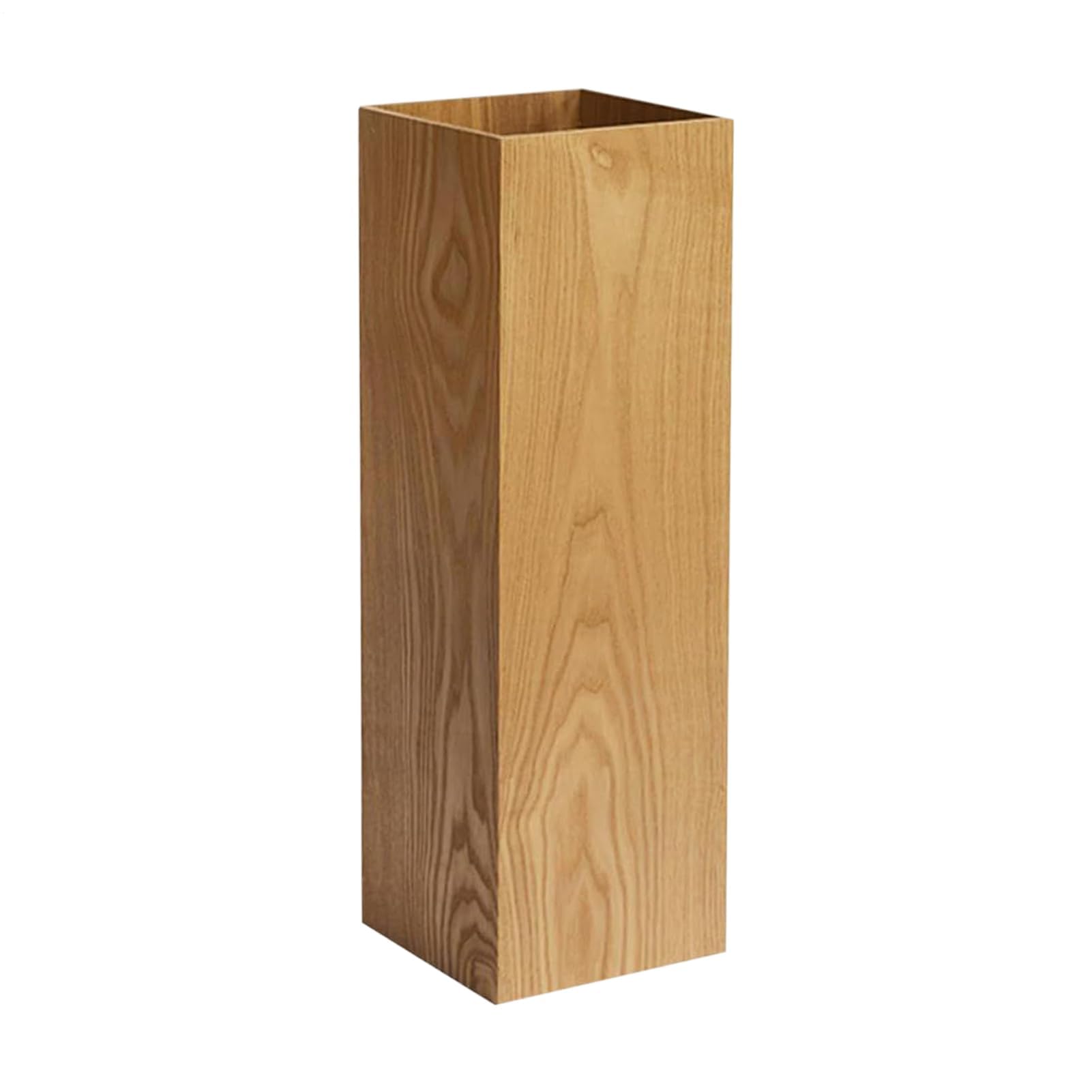 Drewniany stojak na parasol, stylowy pojemnik na laskę do chodzenia na patio, korytarz, do domu, biura, na podwórko, do wejścia i na zewnątrz, elegancki design
