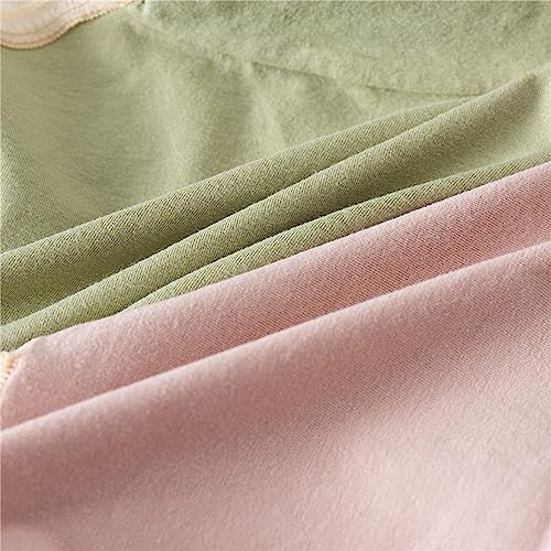 Sous-vêtements invisibles en coton vert L Lot de 5 culottes - 5