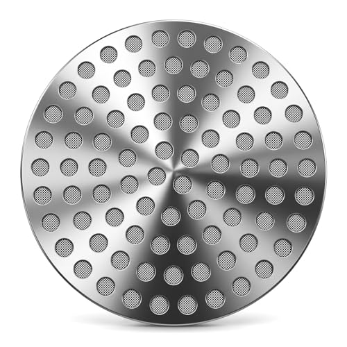 53.3mm Espresso Puck Screen 0.8mm Thickness Reusable Stainless Steel Coffee Filter Compatible with 54mm Portafilter Baskets Barista Accessories for Even Extraction
