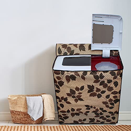 Image of DREAM CARE Waterproof & Dustproof Washing Machine Cover Top Load & Semi Automatic Suitable for 7 kg, 7.2 kg, 7.5 kg (83 x 95 x 51 cms)
