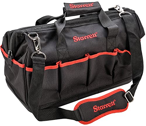 Starrett - Bolsa de herramientas de tamaño mediano, impermeable, resistente, modelo 99186-17-03