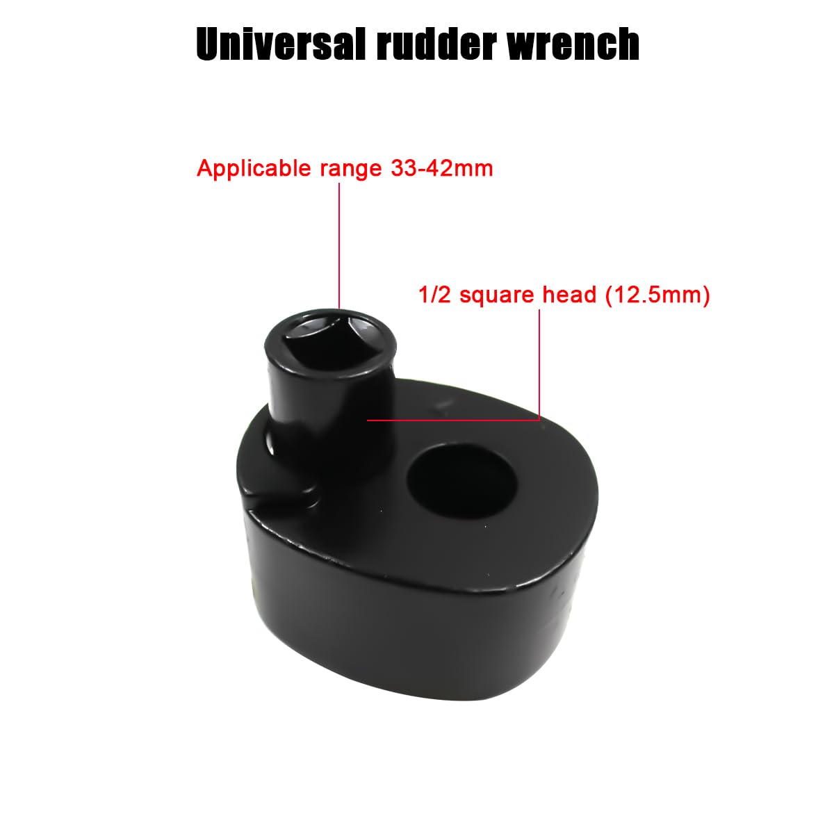 JNNJ Chiave per Tiranti, Chiave per Barra dello Sterzo, Strumento Rimozione della Chiave Tiranti, 33mm-42mm Attrezzo Rimozione Chiaves Tirante a Strappo Chiaves Universale, Accessori Auto Universali