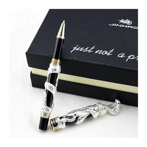 Stylo plume serpent calligraphie motif cobra 3D pointe 0.5