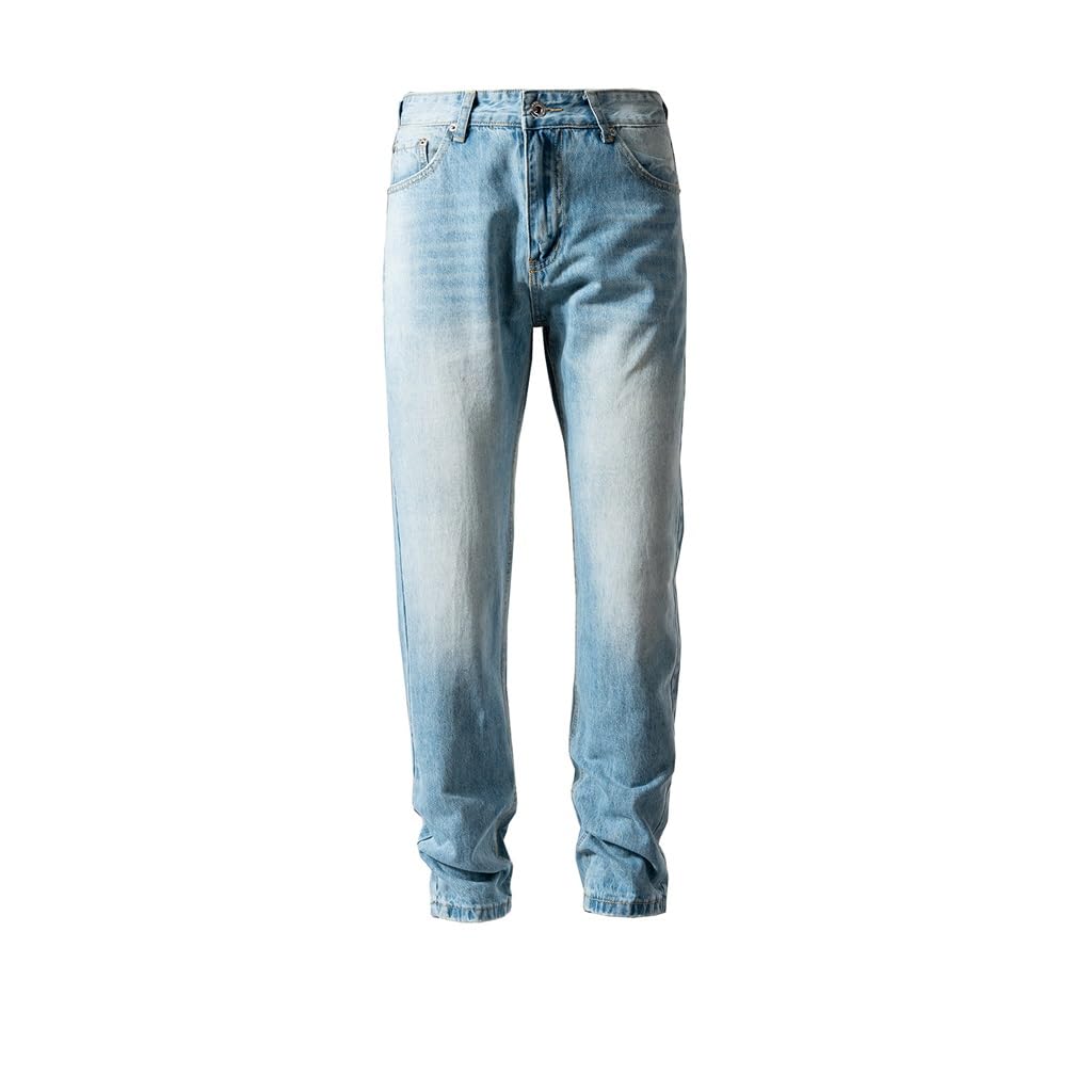 Jean unisexe à jambe droite idéal pour vos sorties urbaines en mode street slim fit