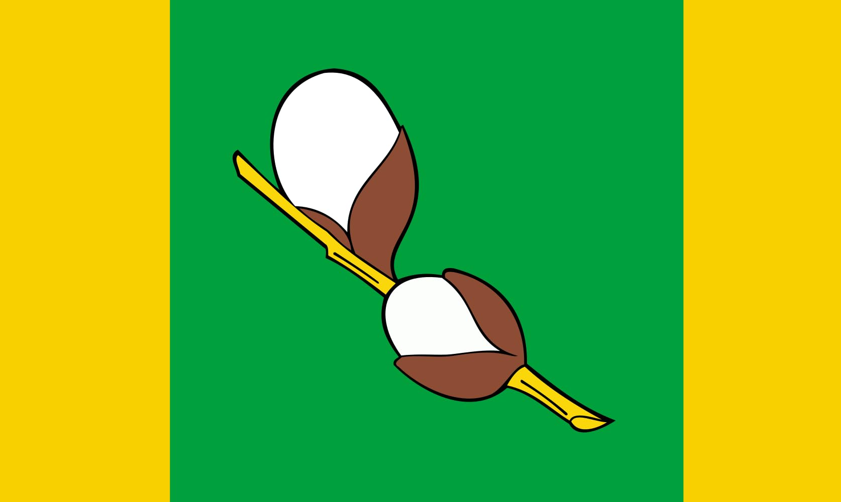 Drapeau Wierzbinek XL emblème héraldique haute résistance pour mât