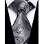 Black Silver Paisley