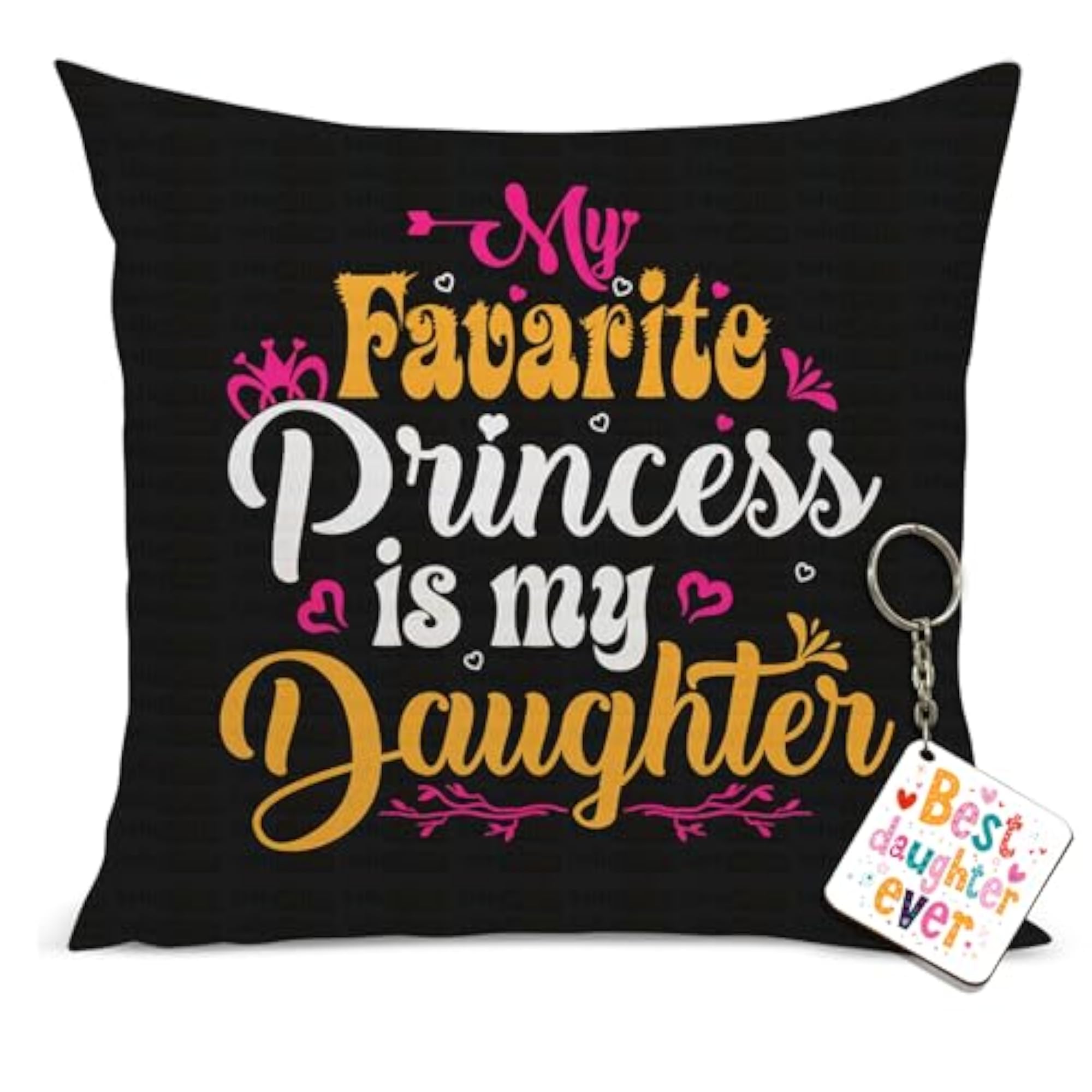 Birthday Special Printed Cushion for Daughter