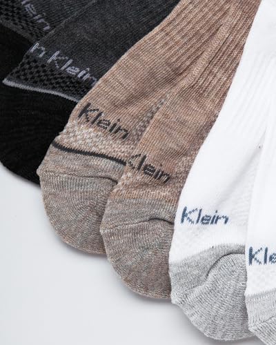 Calvin Klein Mens No Show Socks - 6 Pack Soft Cushioned Athletic - Casual Low Cut Socks for Men (Size 7-12), Size 7-12, Assorted White4