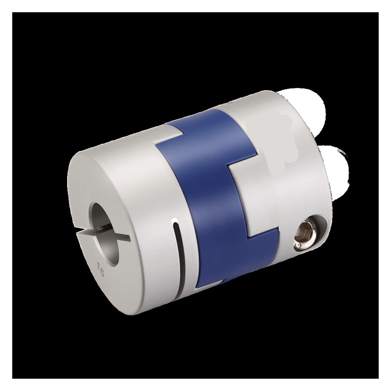 Kupplung Wellenkupplung Aluminium Kupplung Shalft Adapter für Schrittmotorkupplung (Innendurchmesser: GHC 50x58(10 24))