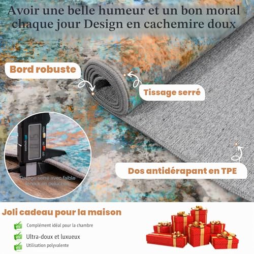 Tapis de salon moderne abstrait MAST DOO 200x300 cm multicolore - 4
