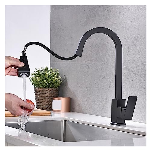 Robinet mixte à induction intelligent avec douchette extractible rotative - 5