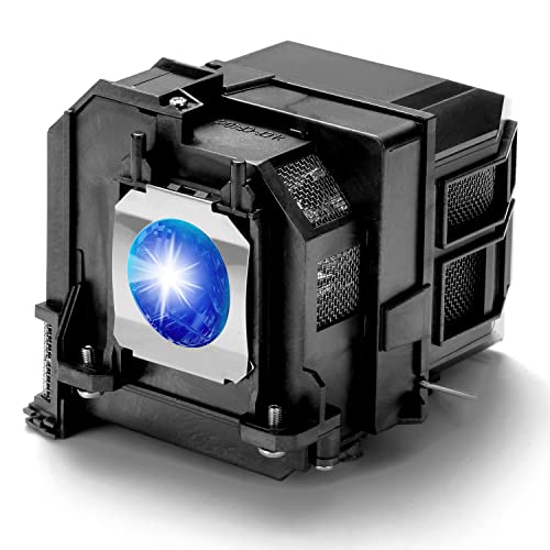 GreenBale Lámpara de Proyector para Epson ELPLP80 ELPLP79 ELPLP90 EB-580 EB-585W EB-570 EB-575W EB-670 EB-675W POWERLITE 580 585W 570 575W 670 675W BRIGHTLINK 585Wi 595Wi 575Wi 675Wi 680Wi 1420Wi Cover