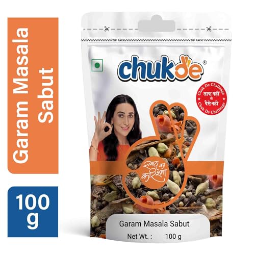 Image of Chukde Garam Masala, Whole Spices Blend of 13 Spices, 100g