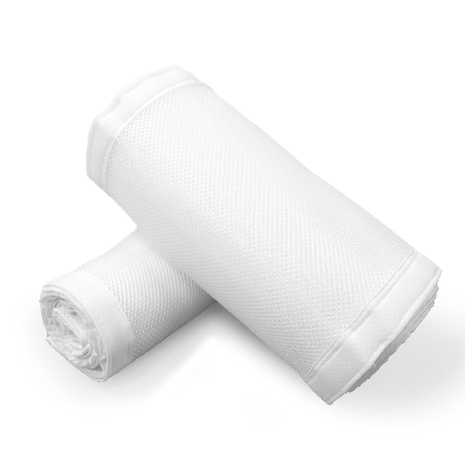 Paracolpi Per Lettino 70x140cm - In Rete Traspirante, Bianco, Antisoffoco - Foto 7