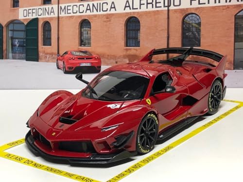 Ferrari FXX K EVO voiture miniature Burago 1/18 rouge de collection