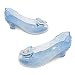 Disney Cinderella Costume Shoes for Kids Size 9/10 YTH Blue 428433542247