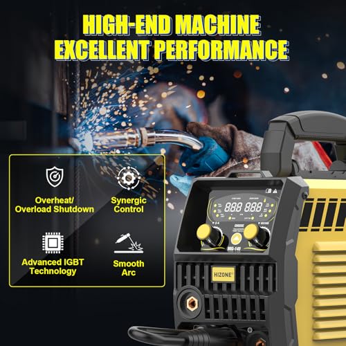 Hizone 140A Simplified Aluminum Mig Welder thumb #7