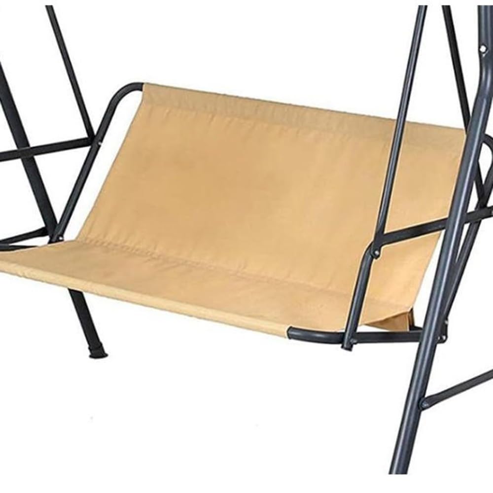 Copriseduta Di Ricambio Per Altalena Da Giardino Tessuto Oxford 600D ImpermeabileCoprisedile Da Giardino Per Dondolo 2/3 Posti Coprisedile Di Ricambio(Gray,160x58x58cm/63x22.8in)