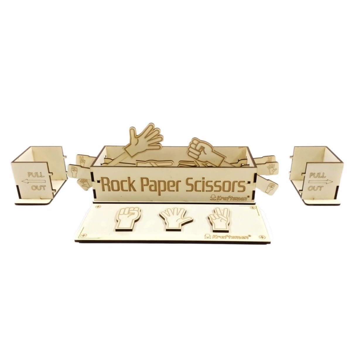 MilesMagic Ultimate Rock Paper Scissors Game Set - Image 2