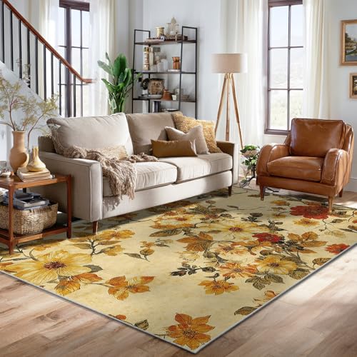 Tapis de sol à poils courts facile à nettoyer pour grand salon et bureau - 5