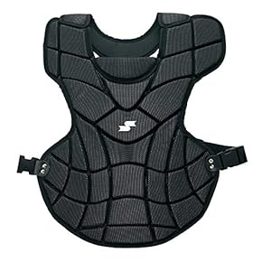 最終値下げ　キャッチャー用プロテクター 黒とグレー 野球 キャッチャー用プロテクター（色：レッド系