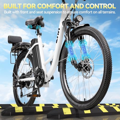 Image of ZNH Electric Bike for Adults, Peak 1000W Ebike 20 Mph & 80 Miles