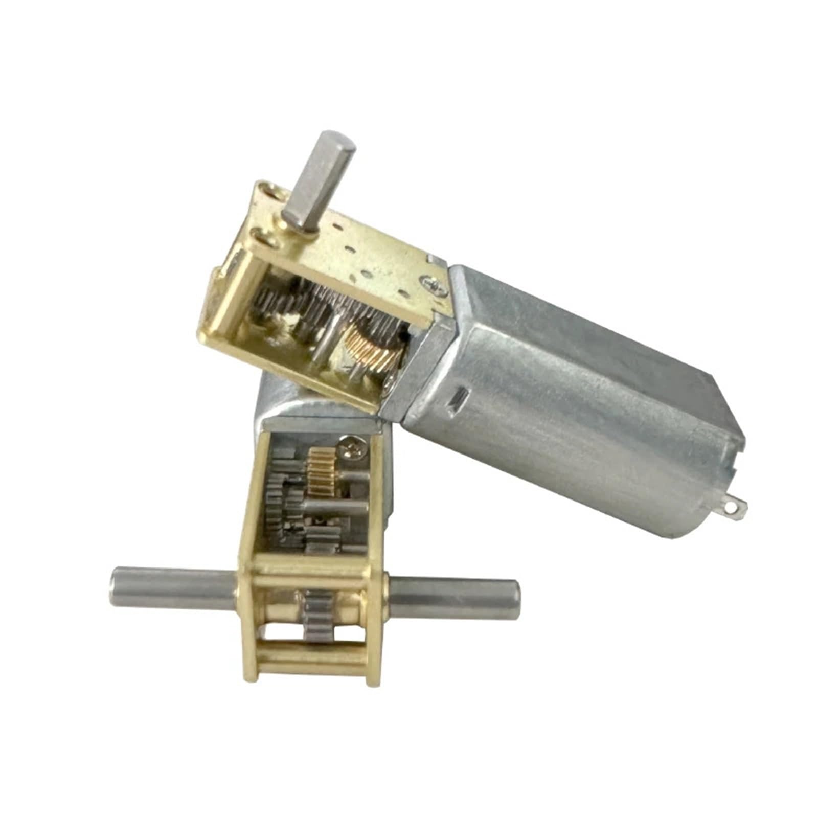 DC3V 6V 12V 1218-050 050 Getriebemotor Einzel-/Doppel-/Langwelle 4RPM-381RPM Langsamer Geschwindigkeits-Hochdrehmoment-Schneckengetriebemotor aus Metall(A 4RPM-16RPM,Long Shaft)