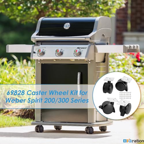Image of 69828 Caster Wheel Kit for Weber Spirit 200 /300 Series (2013 and Later)