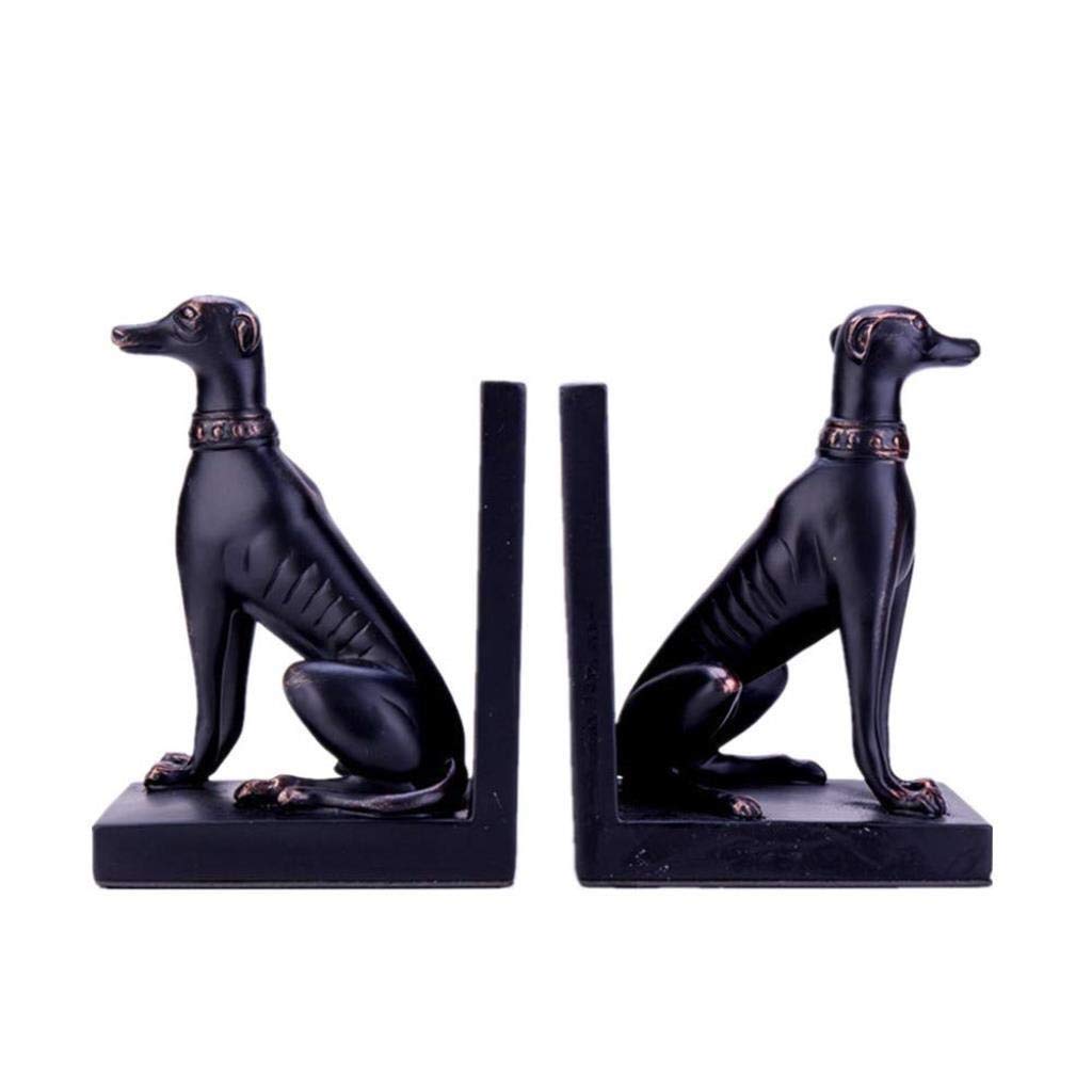 Serre-Livres Chien pour Fixer Vos Livres et Décorer Votre Bureau Élégamment