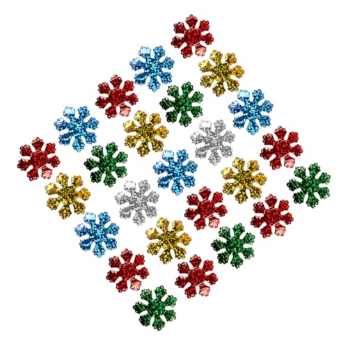 Beatifufu 200pcs Xmas Snowflake Decorations Large Snowflake Ornaments for Christmas Party Artificial Garlands