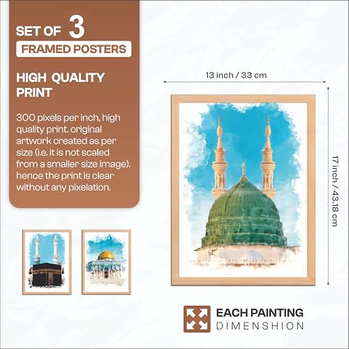 Image of NoWorries Wall decor Paintings for Office Decor and Home Decor /Framed Paintings for Home Wall, living room decoration - (Synthetic Wooden Frame)(Framed Poster Multicolor) (IS - 5, 13x17 inches)