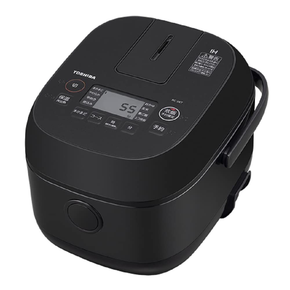 Amazon | TOSHIBA 東芝 炊飯器 RC-5XT (K) ブラック IH炊飯 