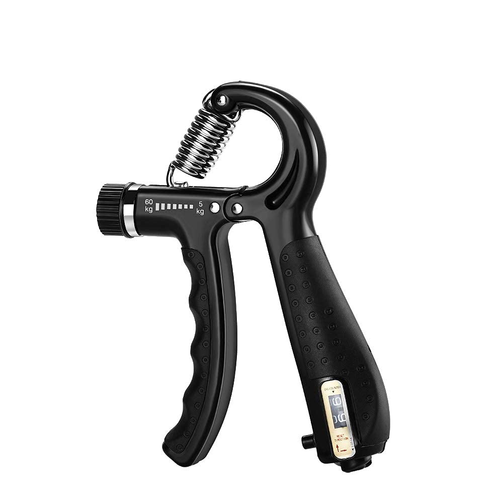 Resistance Bands Hand,Grip Strengthener Set Workout Kit Forearm Training Ring Adjustable Hand Gripper Finger Pow Ball Stretcher