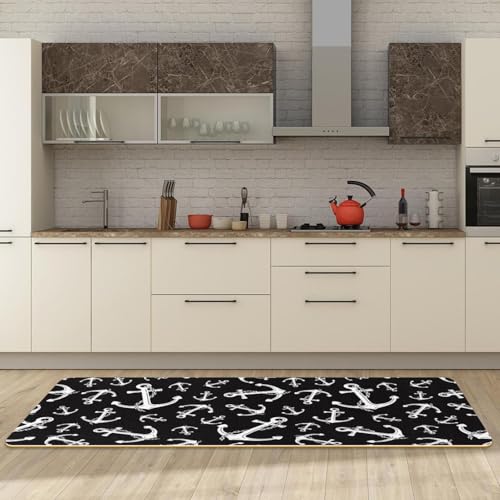 Alfombrillas de cocina con cadena de ancla náutica marítima 3
