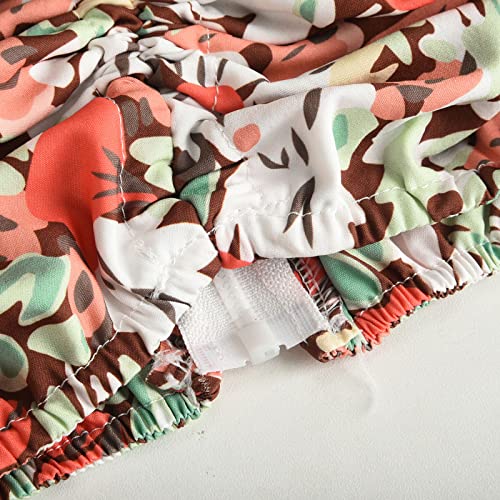 Women's 2 Pieces Dress Outfits Sexy Ruched Drawstring Split Floral Strapless Boho Beach Party Ruffle Maxi Dresses #TOP6