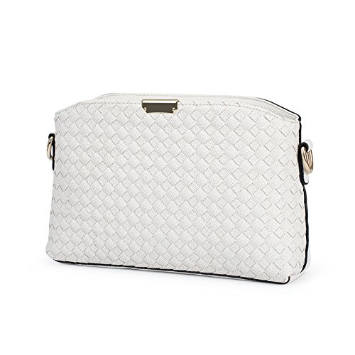 Sac bandoulière tricoté avec compartiment smartphone et bourse intégrée modèle B