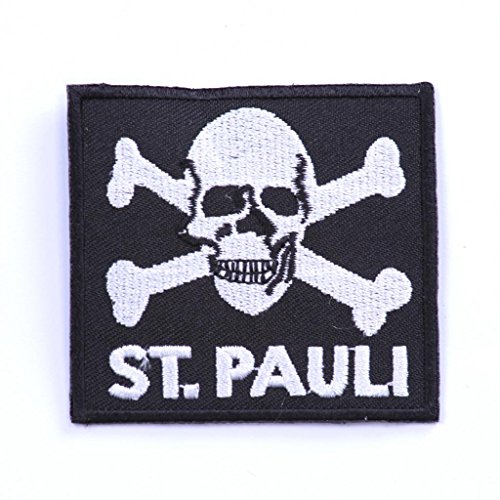 parches para ropa parches termoadhesivos parches rock parches bordados parches bordados parches St Pauli 8cm