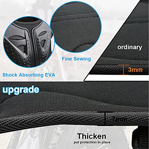 image for StarknightMT Upgraded Motorcycle Kids Armor Suit Dirt Bike Gear Elbow 
