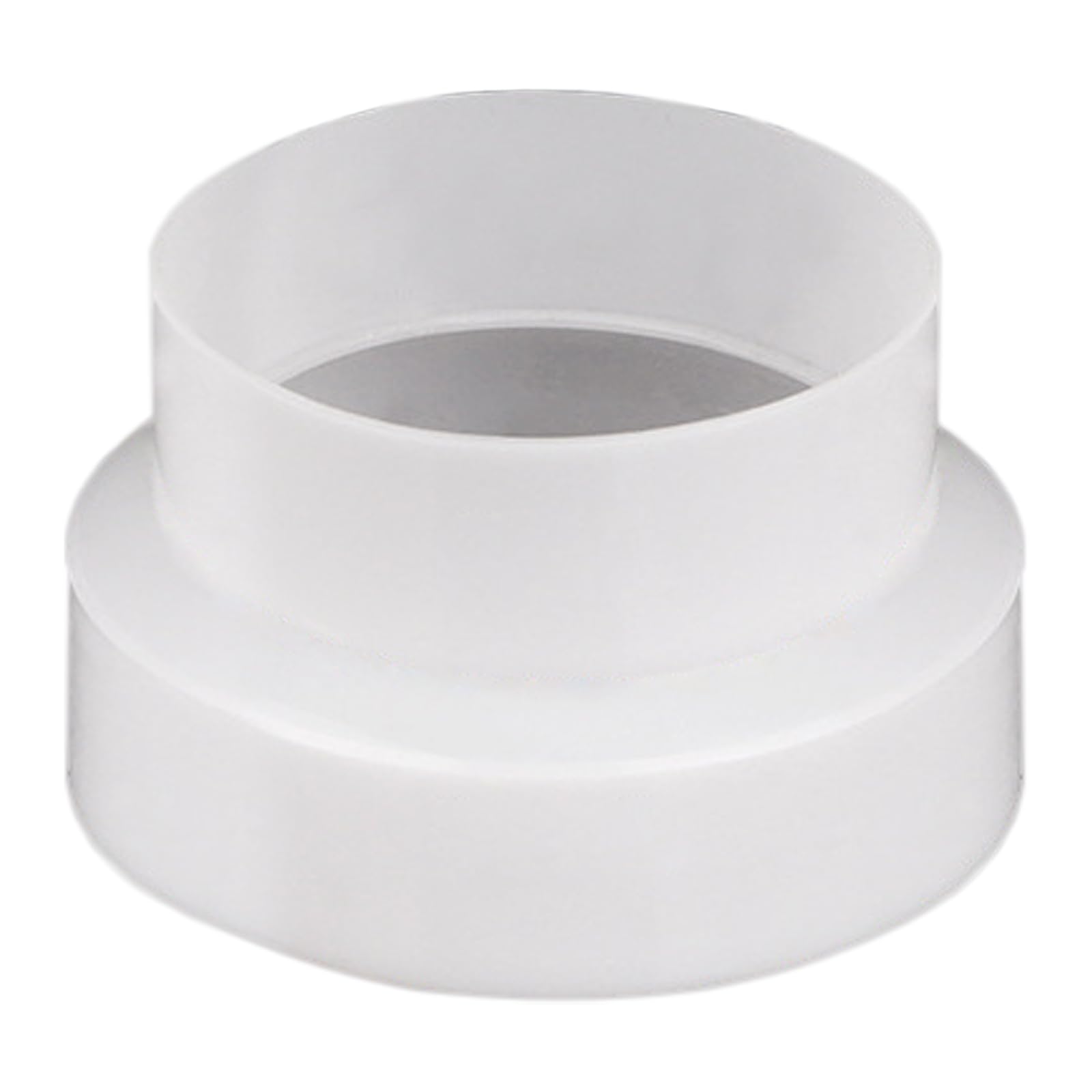 ALI2 Riduttore per sistema di ventilazione, tubo rotondo, ventilazione, condotto di ventilazione, riduttore, adattatore per cappa da 80 mm a 100 mm