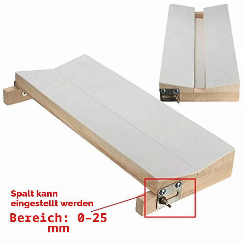Verstellbares Montagebrett für Insekten, Schmetterlinge, massives V-förmiges Holz, Flügel