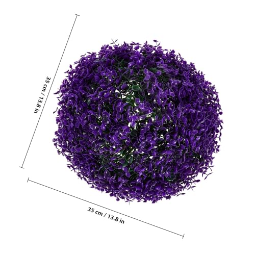 Bola de eucalipto artificial sin mantenimiento para terrazas exteriores 3