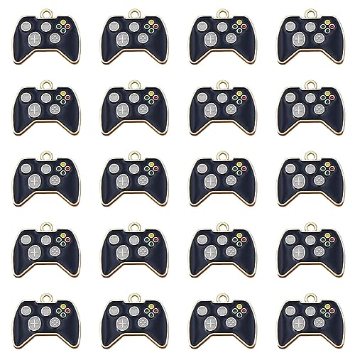 Yukfhgt 20 dijes creativos de control de videojuegos, dijes de