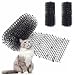 13ft Garden Cat Scat Spike Mat, Anti-Cats Network Digging Stopper Prickle Strip Home Spike Deterrent Mat (6.5ft2PCS)
