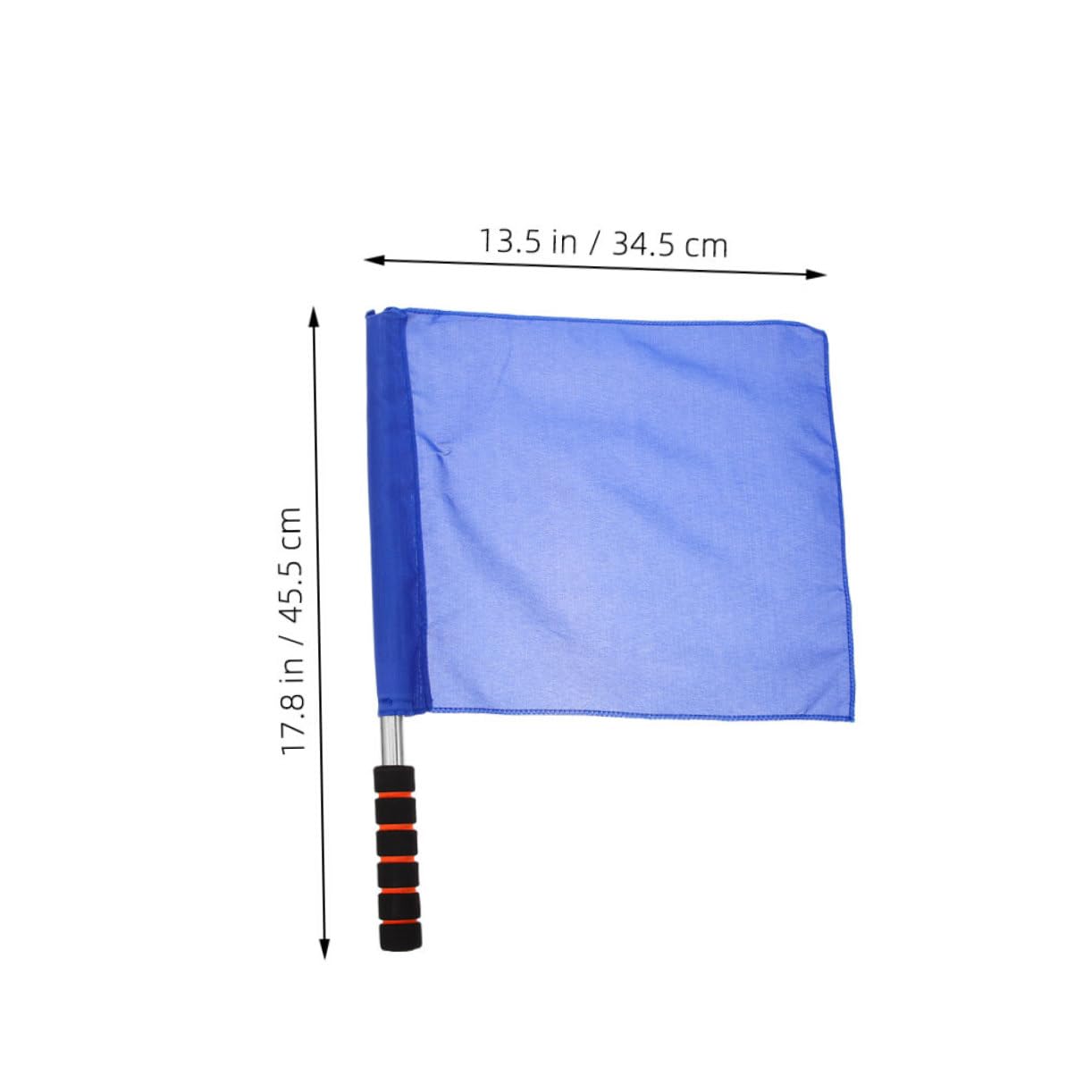Garneck Multi-use Traffic Sports Flags Bright Signal Flags Hand Portable for Training Games