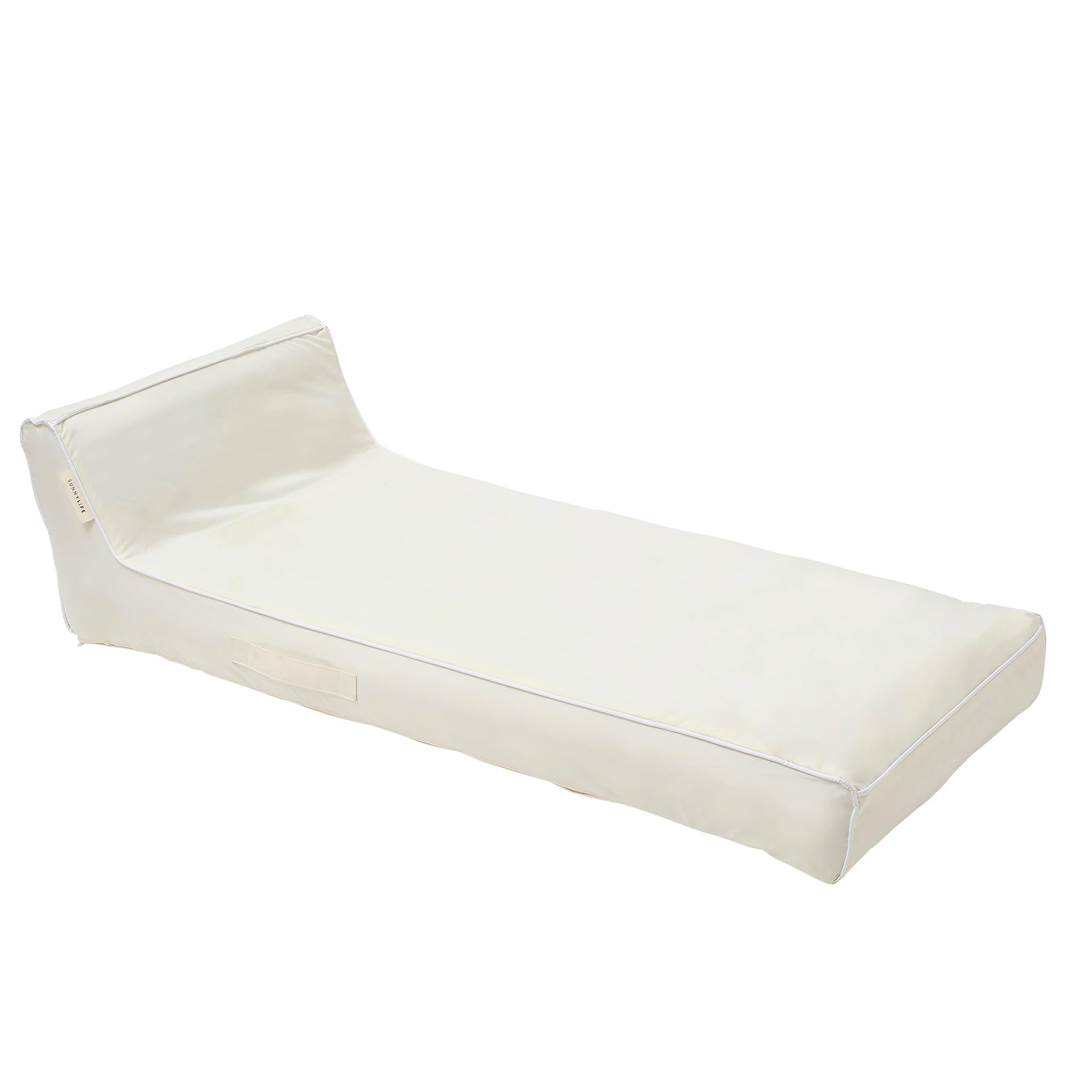 Photo 1 of Casa Blanca Luxe Lie-On Lounger, Inflatable Float, Outdoor Use, Removable Cover, PVC/Polyester, 70.87 x 33.46 x 19.69 inches, 8.38 lbs