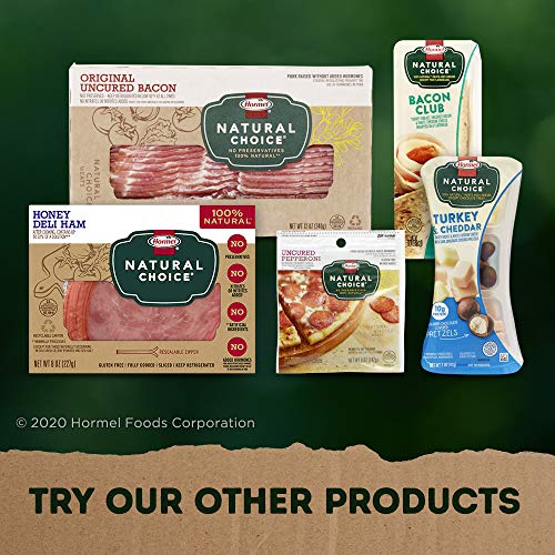 Hormel Natural Choice Uncured Hard Salami, 6 Oz. #TOP7
