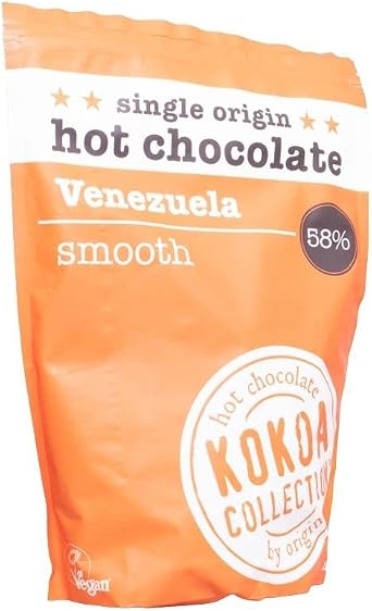 Kokoa Collection Venezuela Drinking Chocolate Tablets, 58% Cocoa, Single Origin Hot Chocolate, 1kg