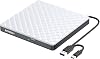 BENEWY Externes CD DVD Laufwerk USB 3.0 & Type-C CD DVD +/-RW Brenner Optische Laufwerke CD DVD Player Reader DVD Laufwerk Extern für PC Laptop Desktop MacBook Windows 11/10/8.1/7 Linux/Mac OS Weiß