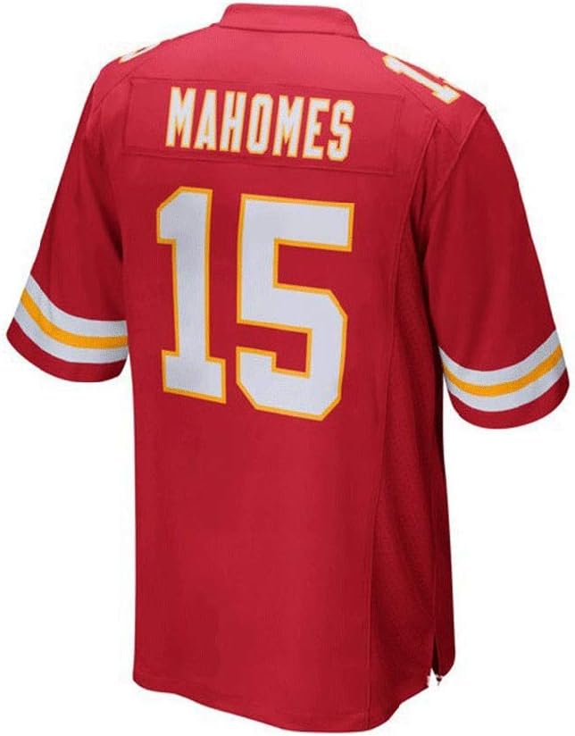 Pilang Men'S Casual Sports T-Shirt, Kansas City Chiefs, Patrick Mahomes #15, American Football Sportswear, Training Rugby clothing